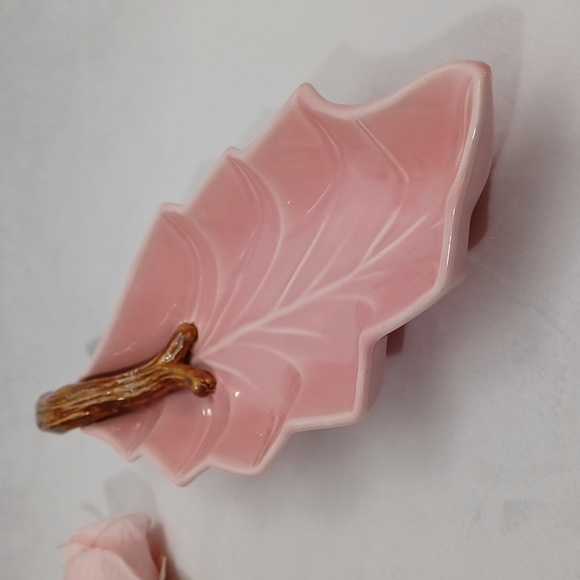 MCM 1950's Leaf Dish Vintage Dish Miramar of Calif. Mid-Century Modern Decor - Picture 9 of 17